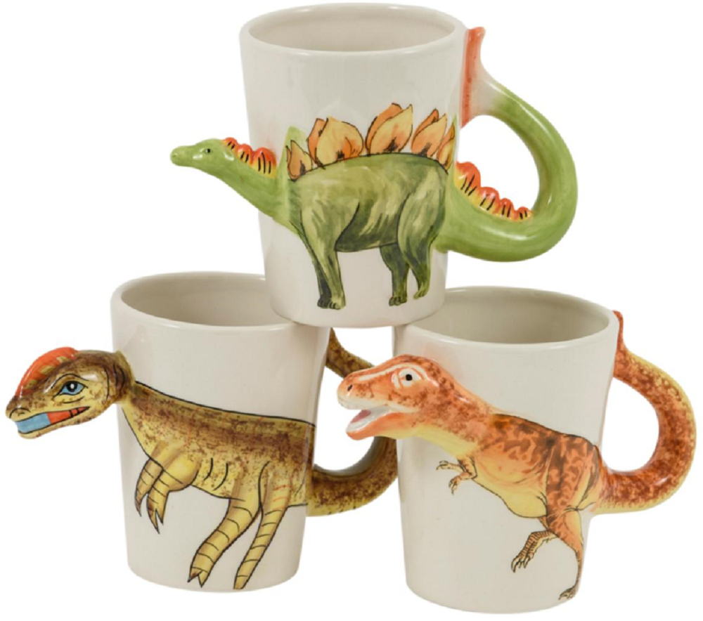 Giftworks Dinosaur Shaped Handle Mug 300ml