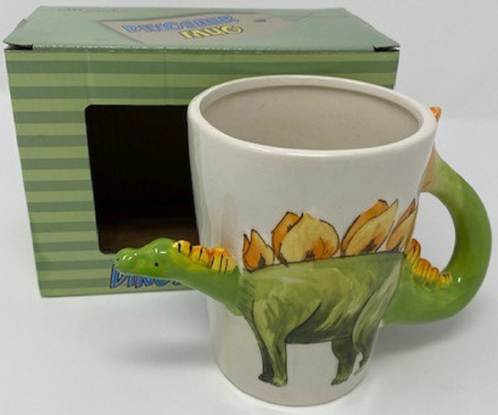 Giftworks Dinosaur Shaped Handle Mug 300ml