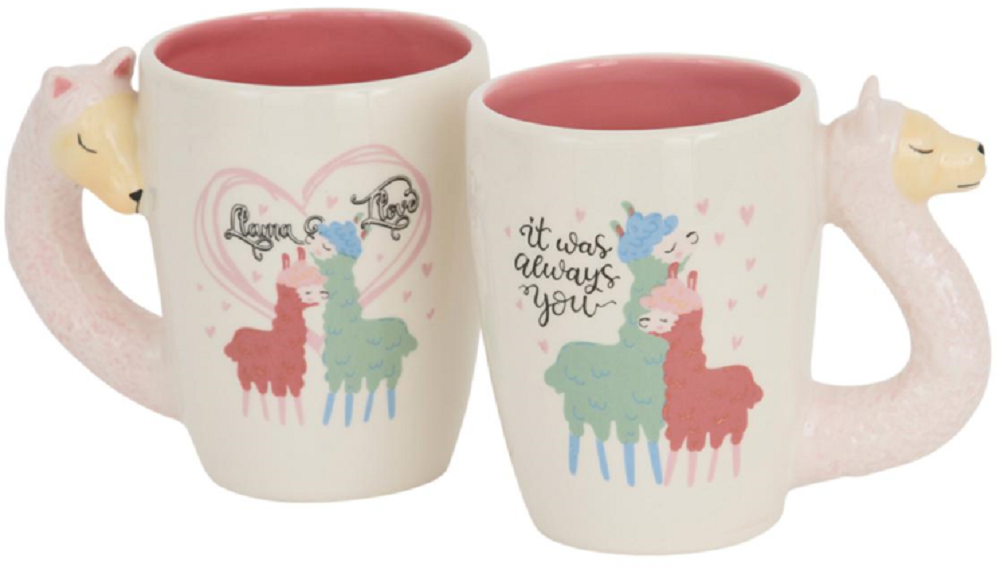 Giftworks Llama Handle Mug