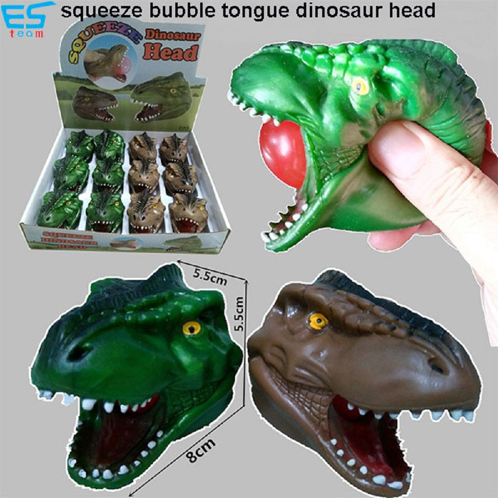Keycraft Squeezy Bubble Tongue Dinosaur