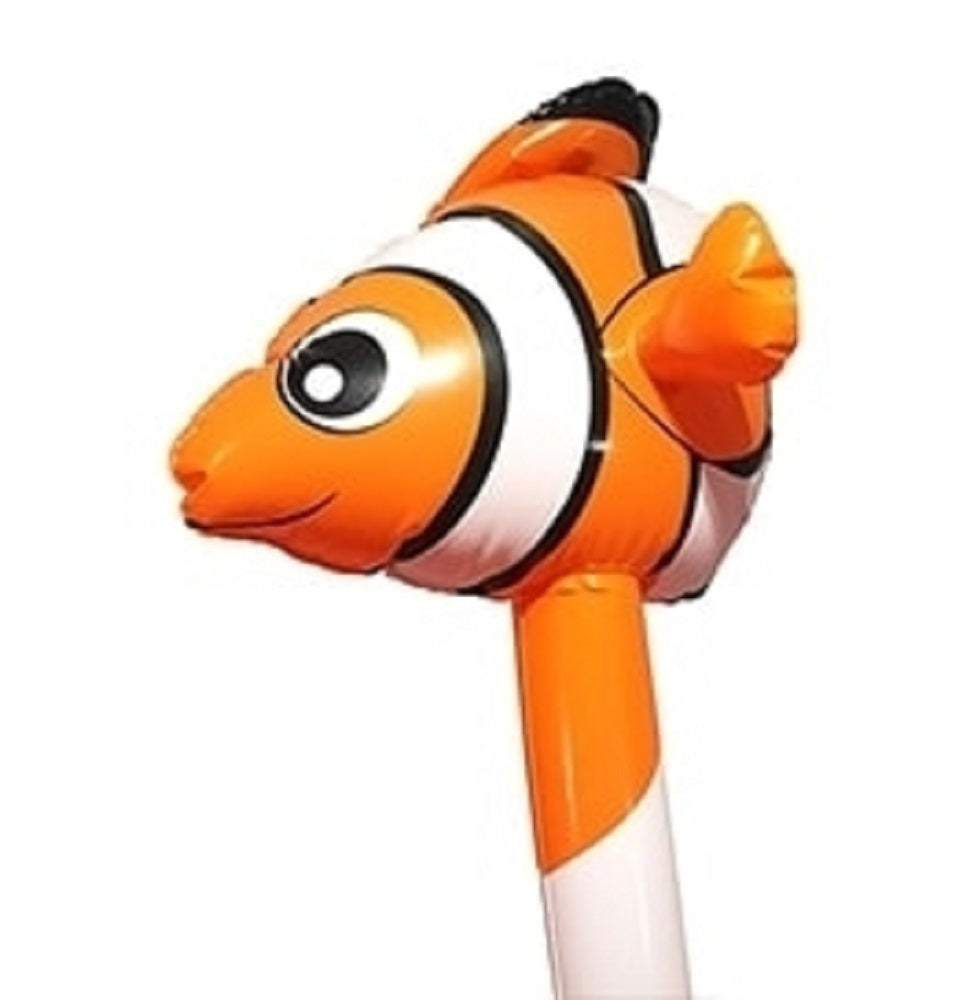 Fumfings Bloonimals Inflatable Clown Fish Stick