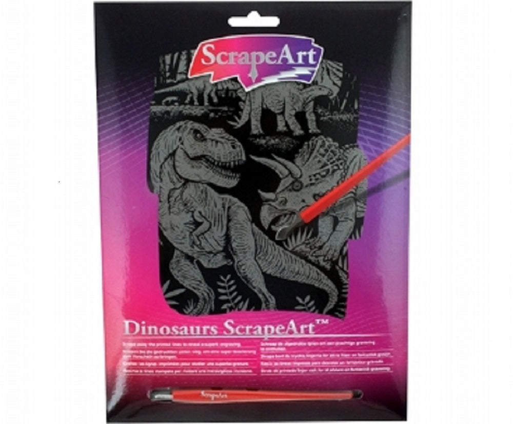 Keycraft Dinosaur ScrapeArt