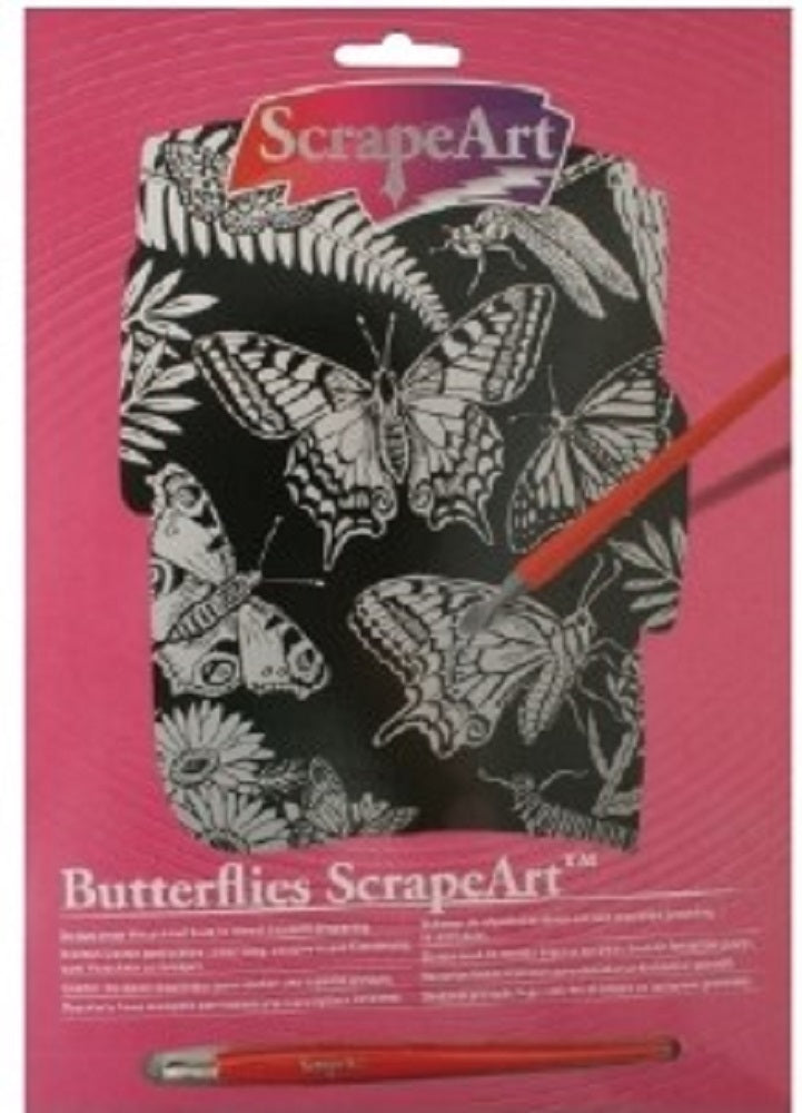 Keycraft Butterflies Scrapeart 30cm