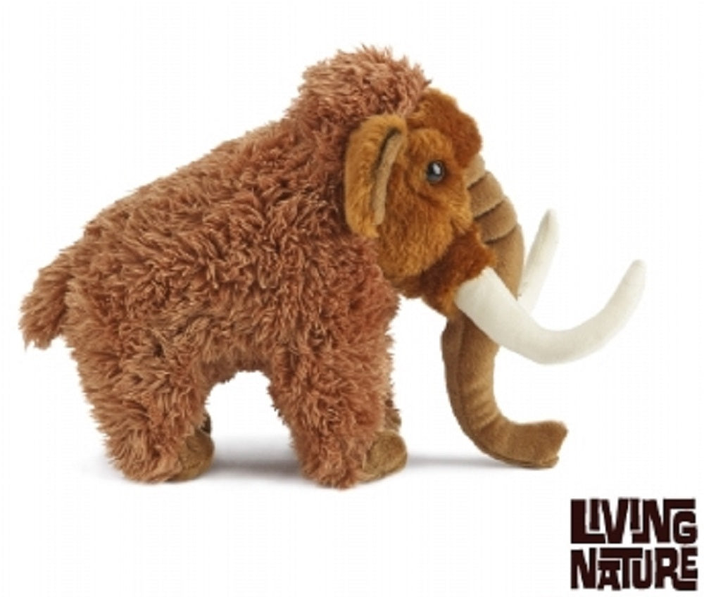 Living Nature Woolly Mammoth Medium Plush 18cm