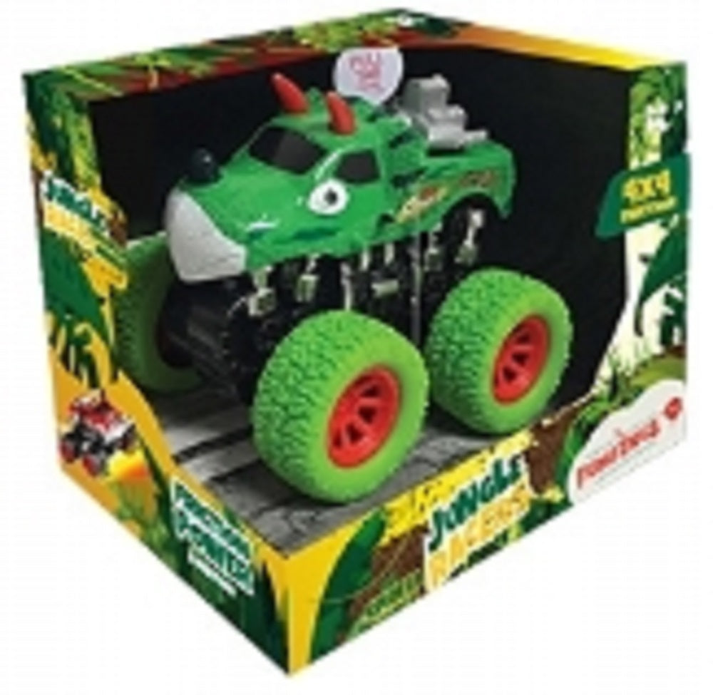 Keycraft 4X4 Dinosaur Jungle Racers With Sound Toy Car