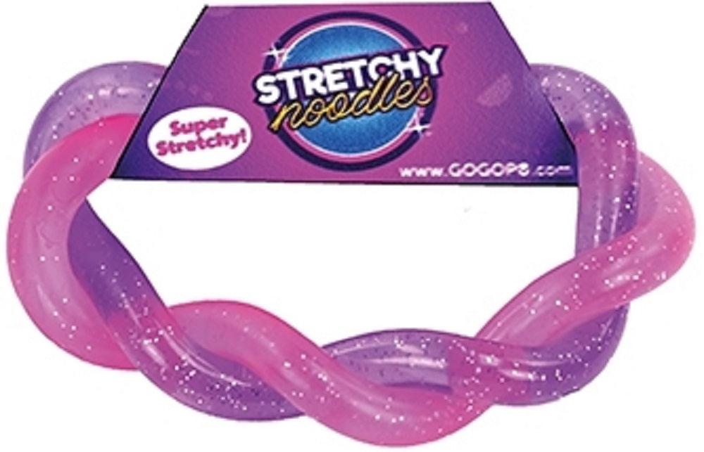 Keycraft Stretchy Glitter Noodles Sensory Toy