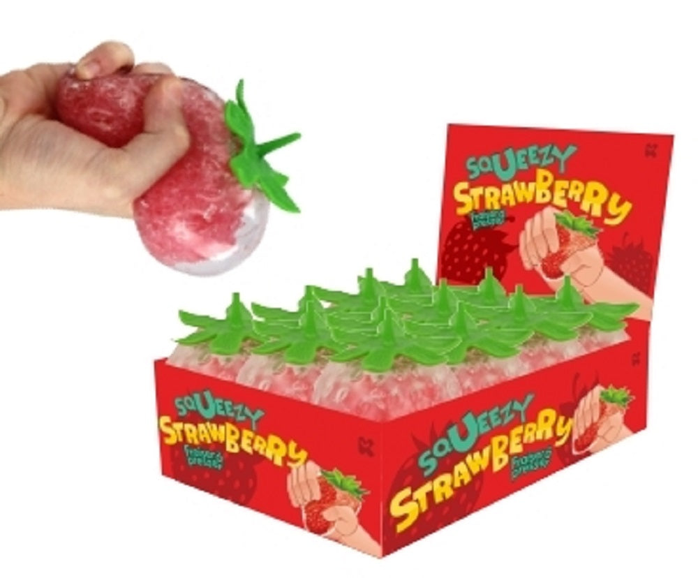 Keycraft Squeezy Strawberry 11cm