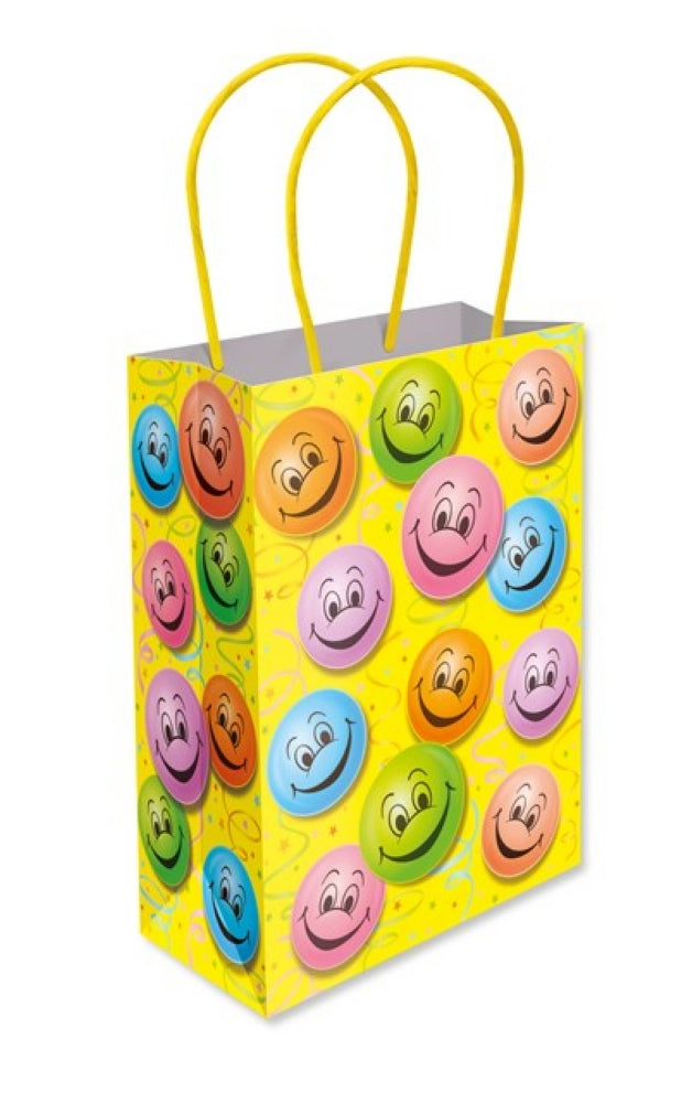 Playwrite Smiley String Handle Party Bag 22cm