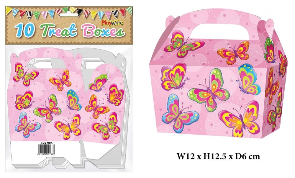 Playwrite 10 Butterfly Treat Boxes