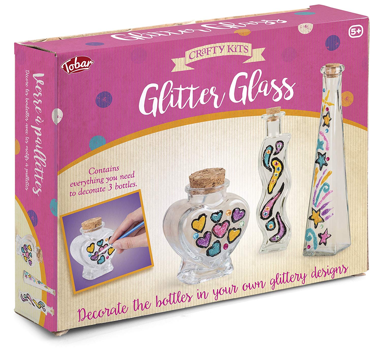 Tobar Glitter Glass Crafts Set