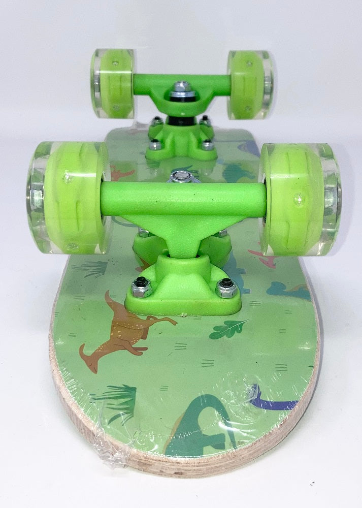 43cm Dinosaur Skateboard With Flashing Light Up Wheels