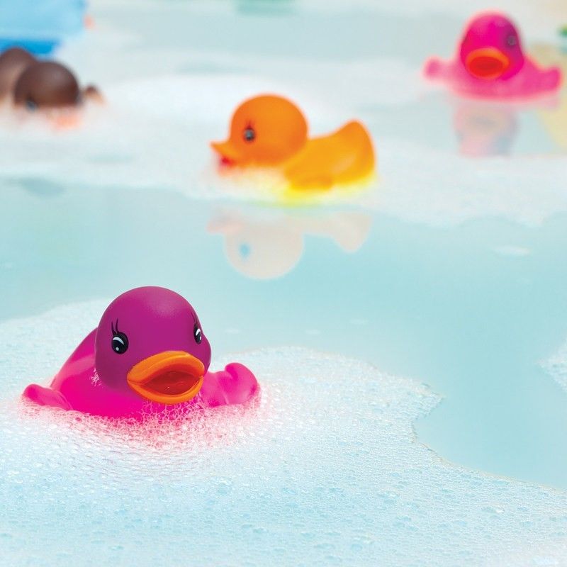 Pack of 4 Colour Changing Rubber Ducks