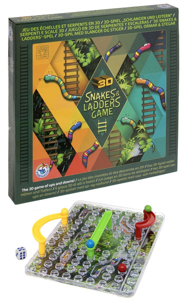 Keycraft 3D Snakes and Ladders