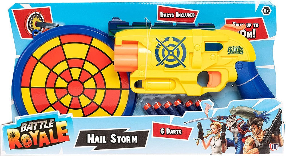 HTI Battle Royale Hail Storm Foam Dart Gun Set