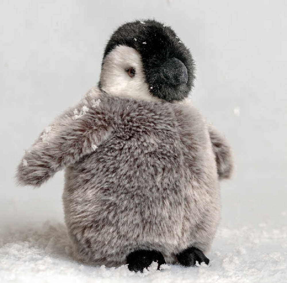Animigos World of Nature 22cm Emperor Penguin Chick