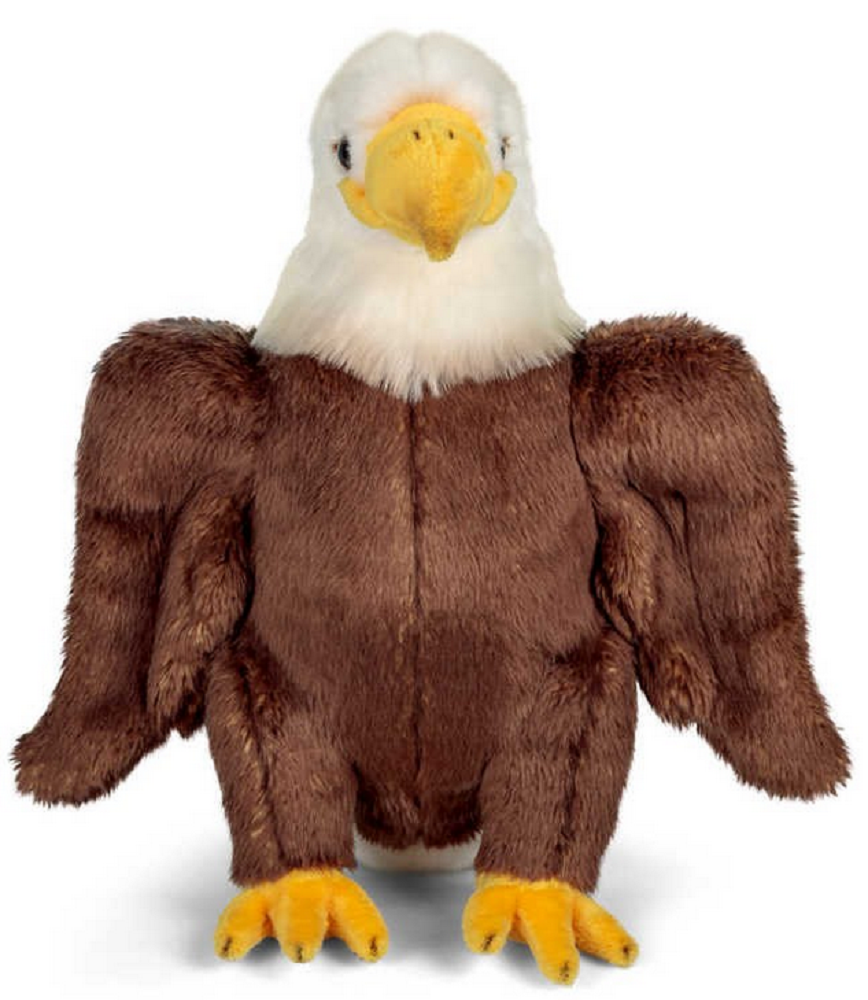 Animigos World of Nature 31cm Bald Eagle