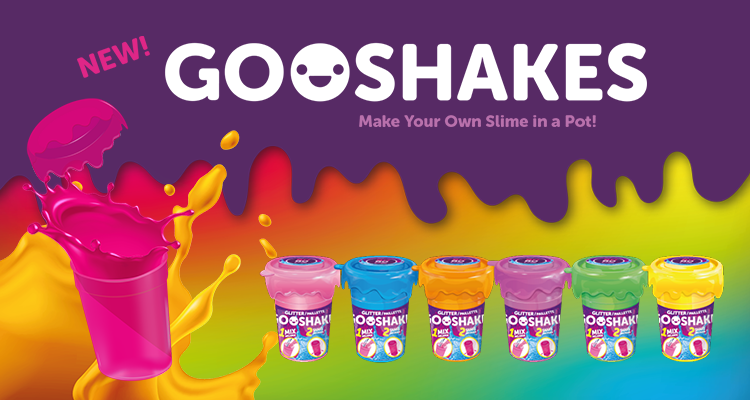 Make Your Own Glitter Slime Gooshake