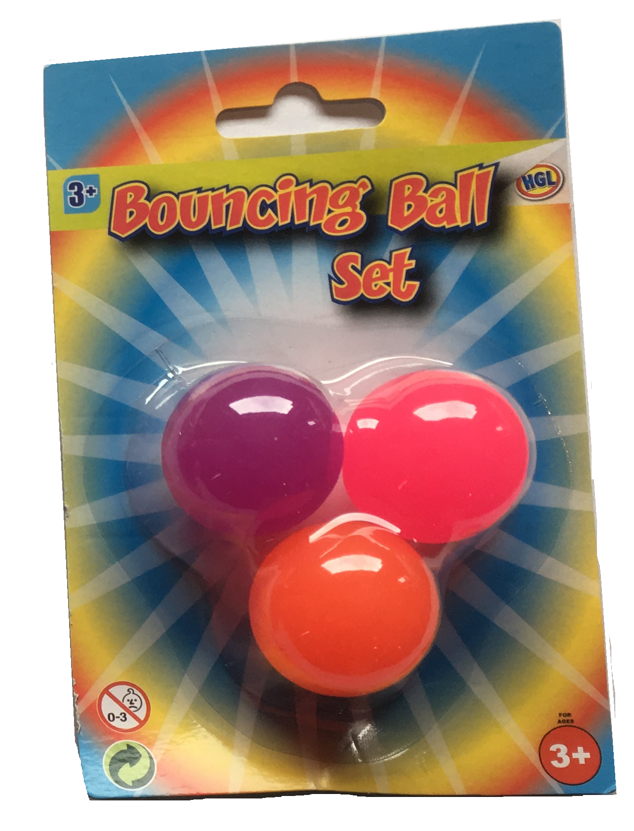 Bouncing Ball Set 3pcs