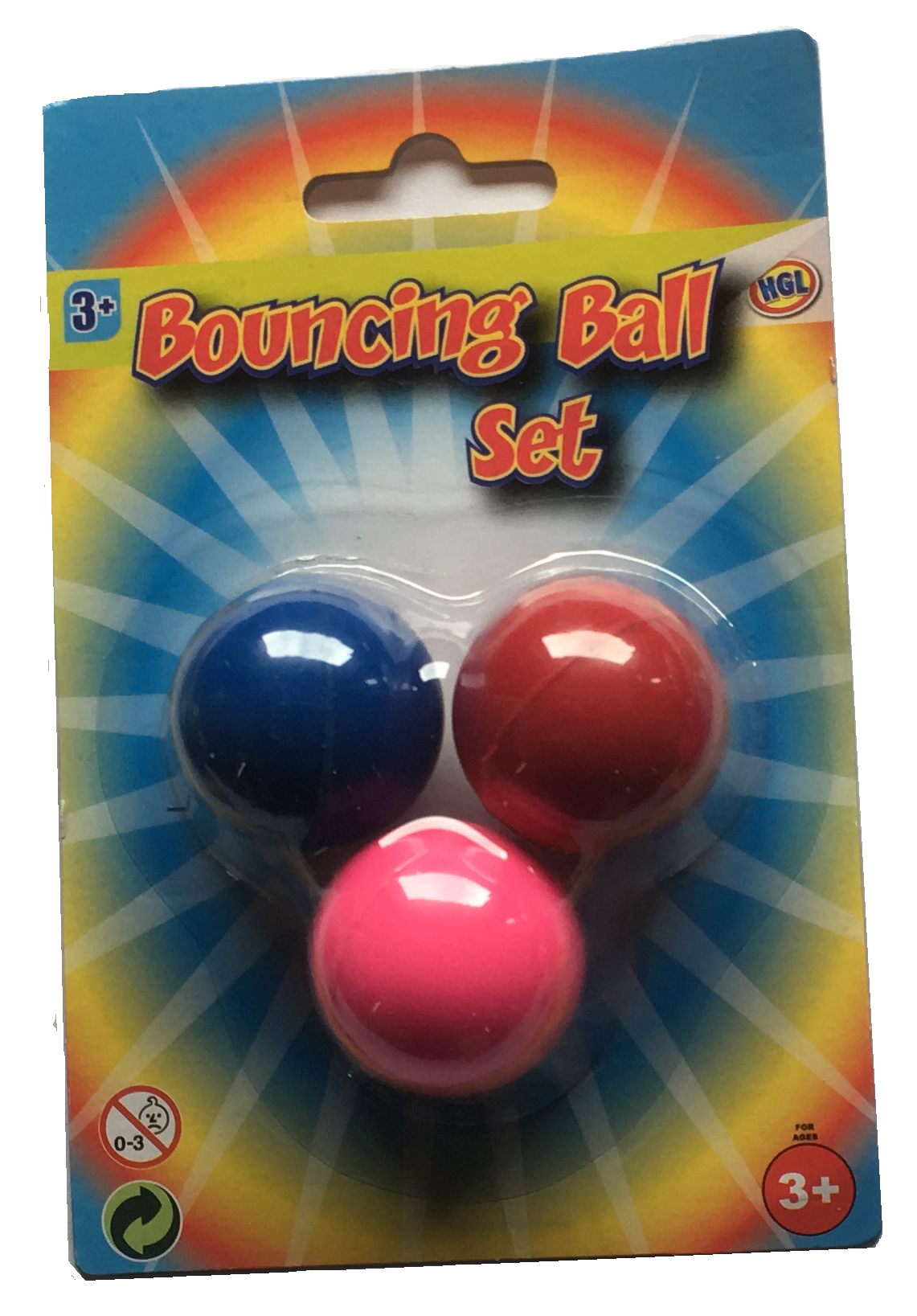 Bouncing Ball Set 3pcs