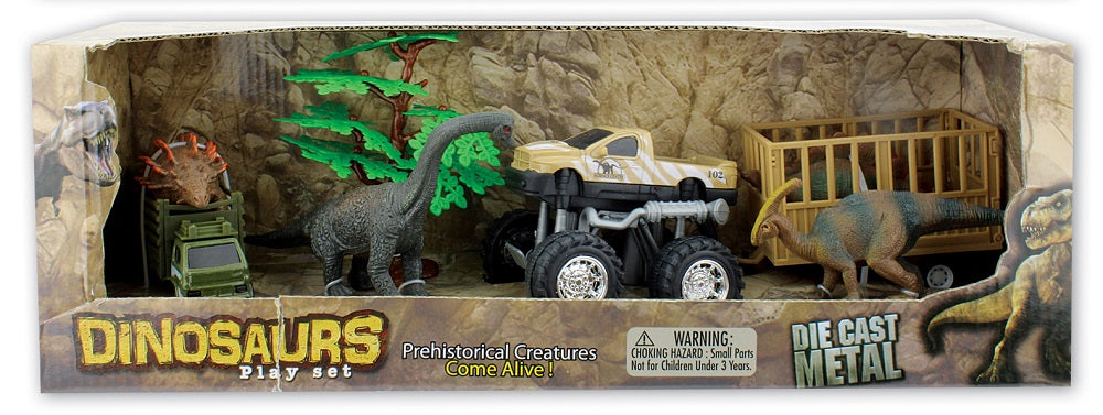 Ark Toys 8pc Dinosaur Play Set