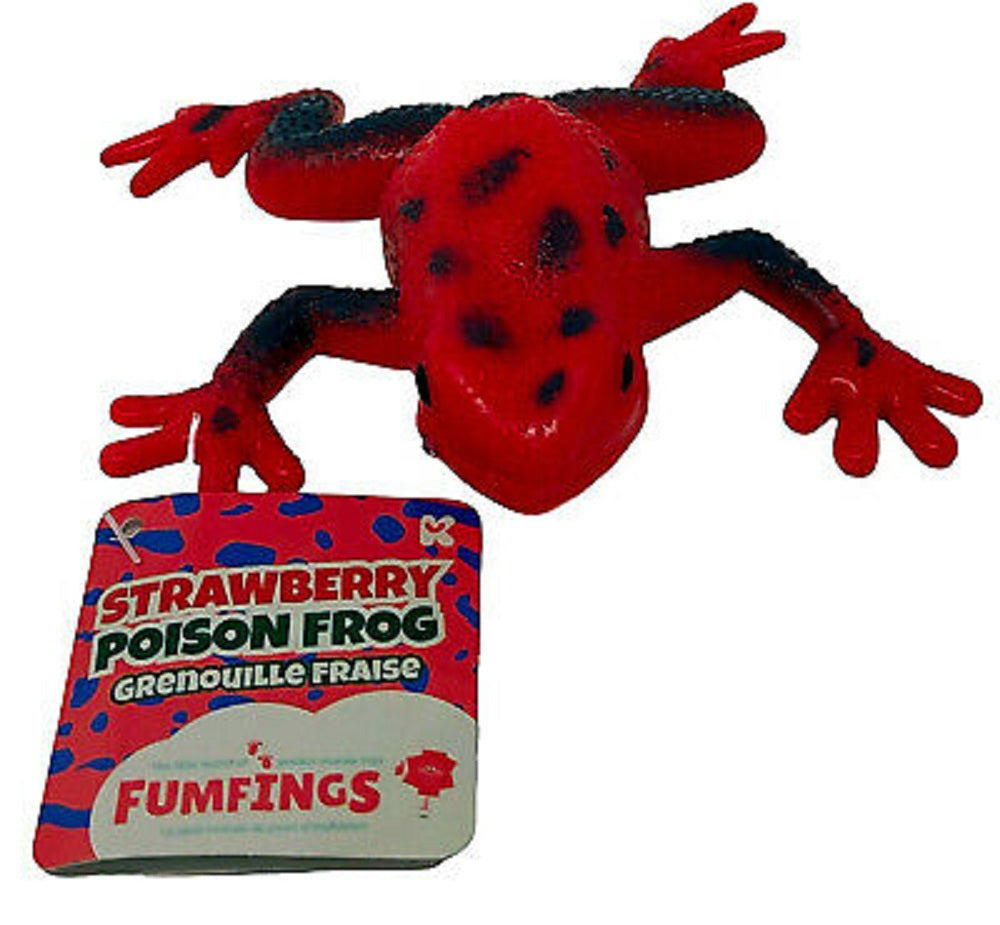 Keycraft Stretchy Strawberry Poison Frog 13cm