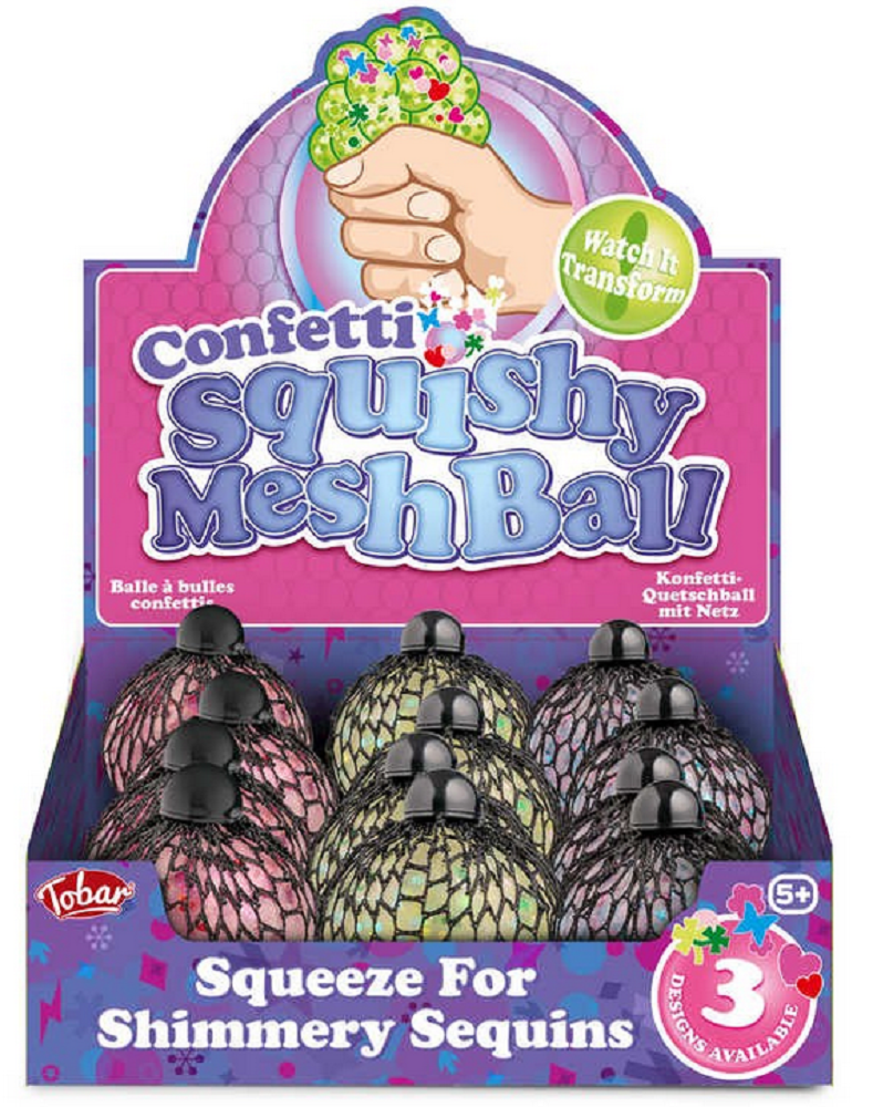 Confetti Squishy Meshball