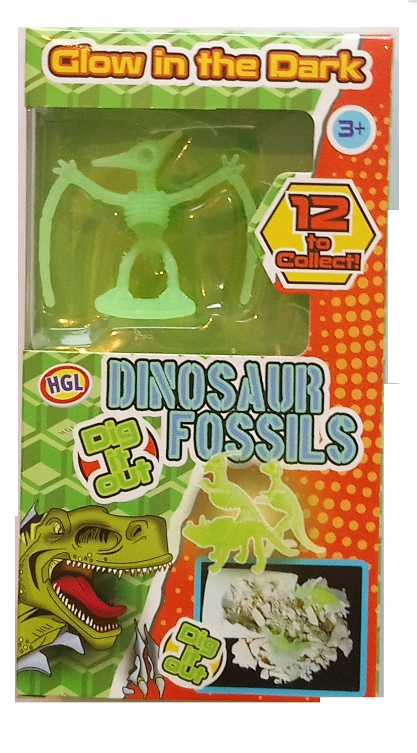 Dinosaur Glow Fossil Dig Out