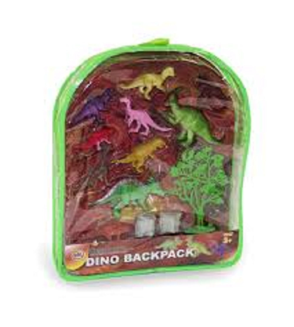 Megasaurus Figurines Dino Backpack