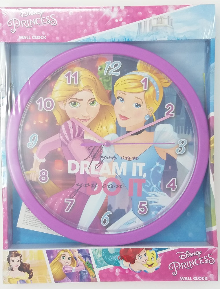 24cm Disney Princess Wall Clock