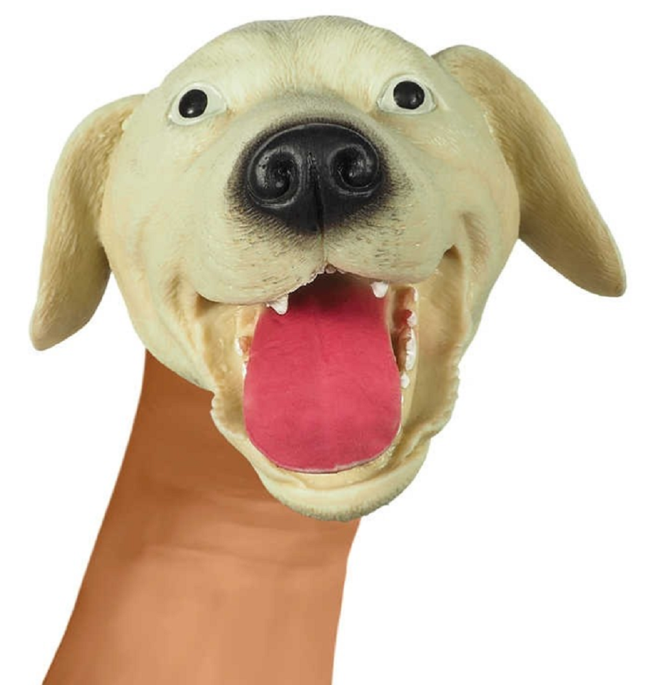 Dog Hand Puppets 3 assorted colours available