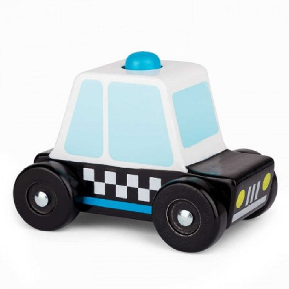Wooden Sound and Play Police Car