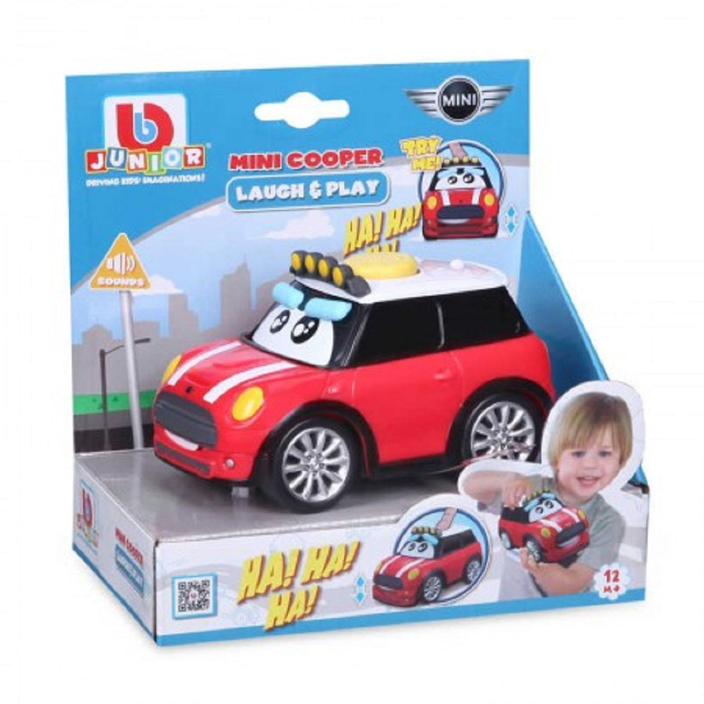 Bburago Junior Lauugh & Play Mini Cooper Car