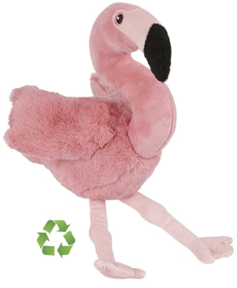 Ravensden Soft Toy Flamingo 23cm Eco Collection