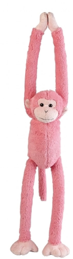 Ravensden Soft Toy Pink Monkey Hanging 76cm