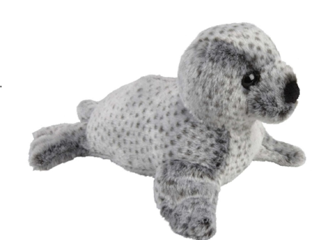 Ravensden Soft Toy Grey Seal Laying 28cm