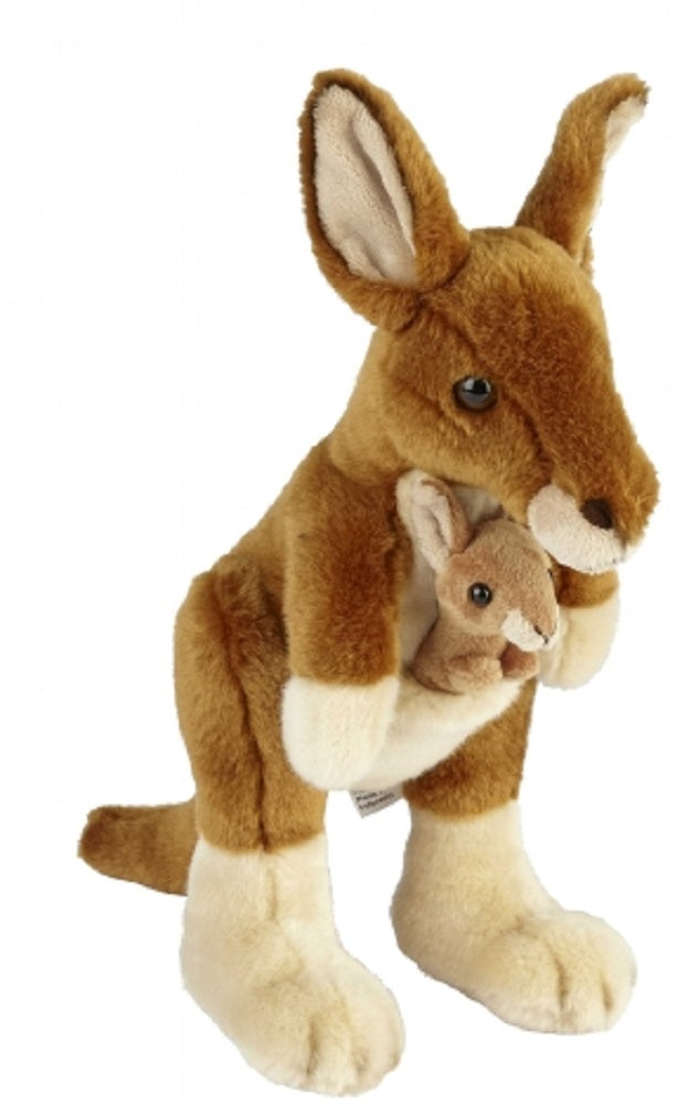 Ravensden Soft Toy Kangaroo Standing 28cm