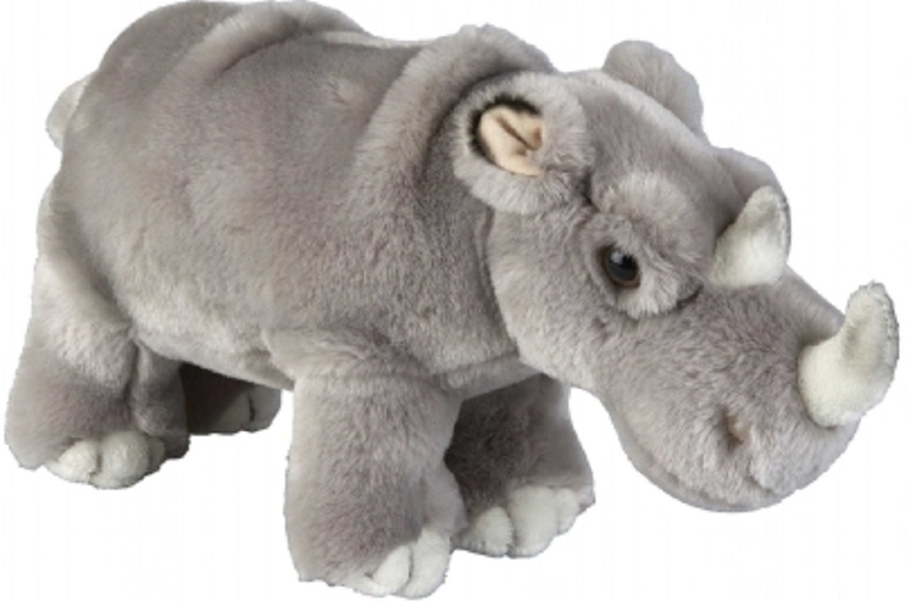 Ravensden Soft Toy Rhino Standing 16cm