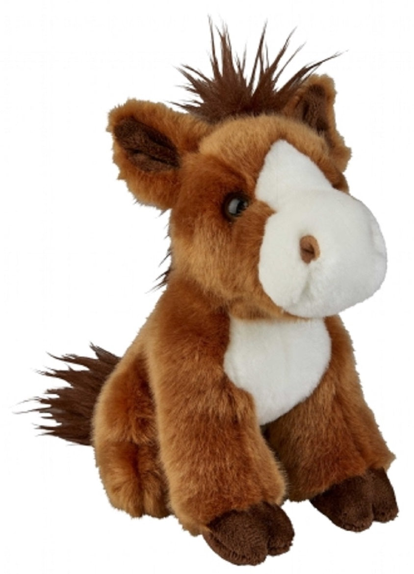 Ravensden Soft Toy Sitting Horse 18cm