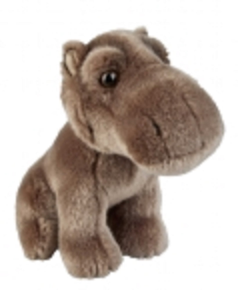 Ravensden Soft Toy Hippo Sitting 18cm