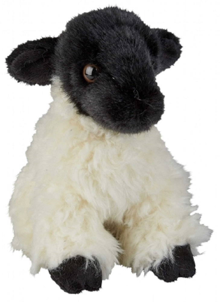Ravensden Soft Toy Black Face Sitting Lamb 18cm