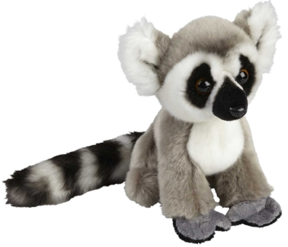 Ravensden Soft Toy Ring Tailed Lemur Sitting 18cm