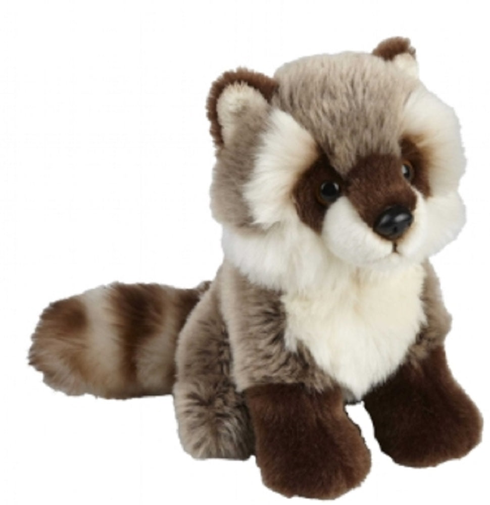 Ravensden Soft Toy Raccoon Sitting 18cm