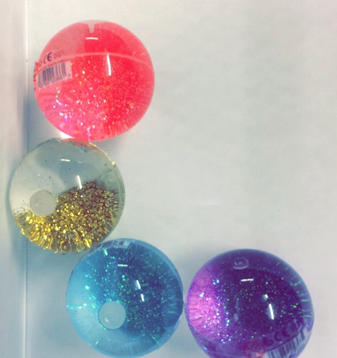 Glitter Bounce Ball 6cm
