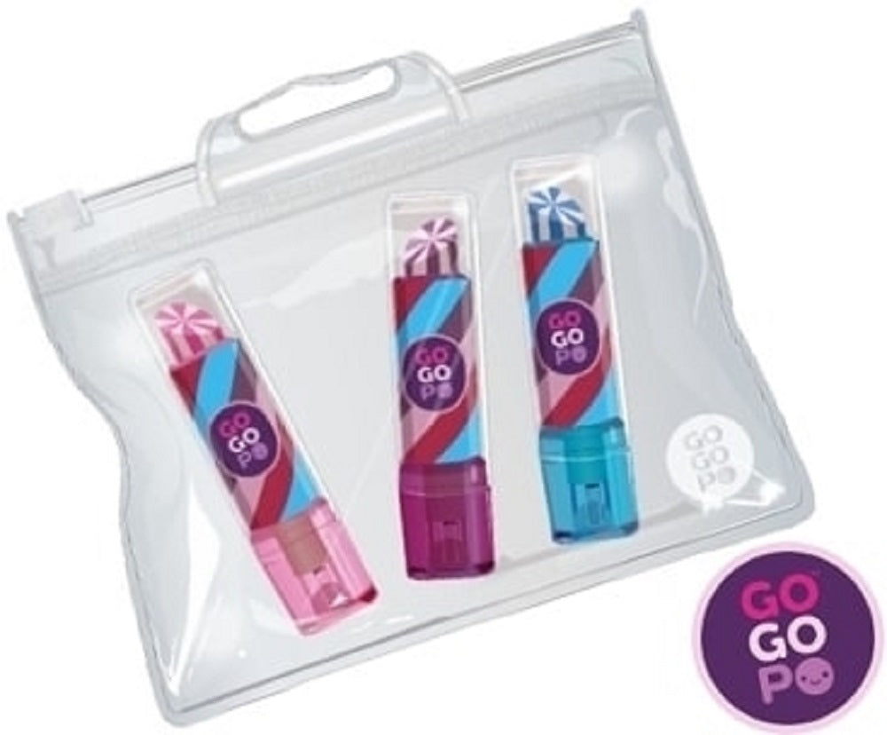 GOGOPO Lipstick Eraser 3 Pack