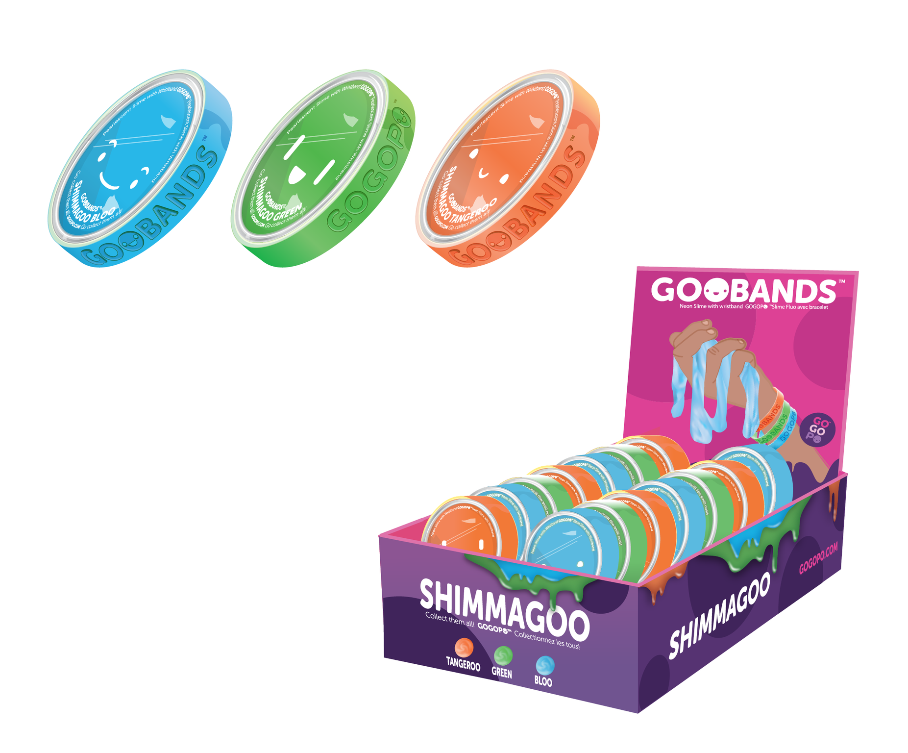 Goobands Shimmagoo Slime With Wristband