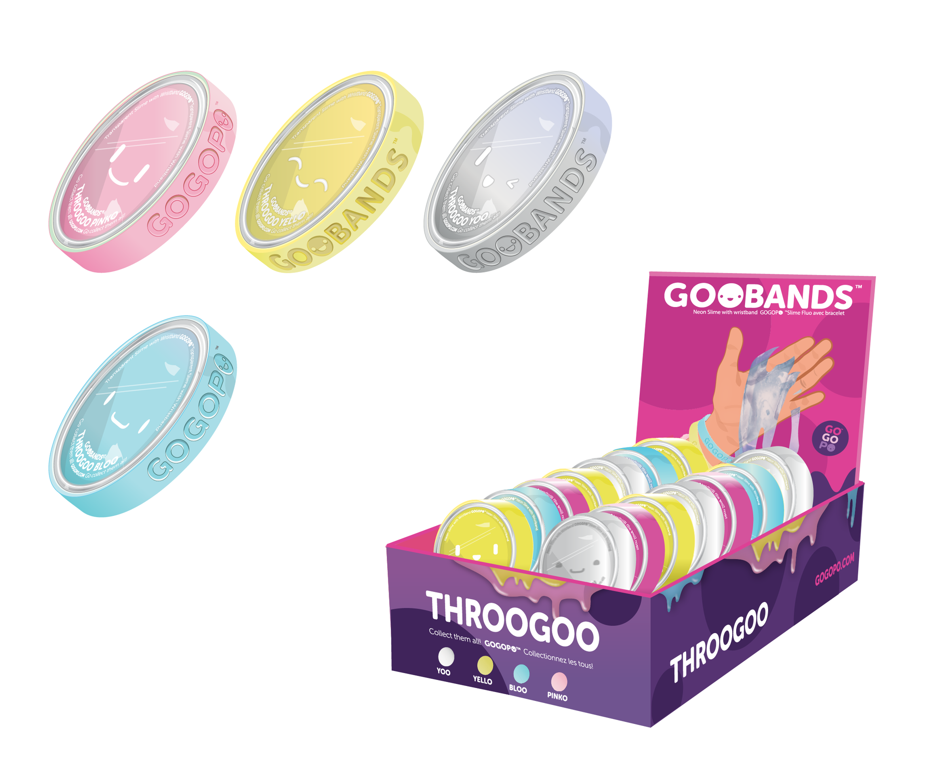 Goobands Throogoo Slime With Wristband