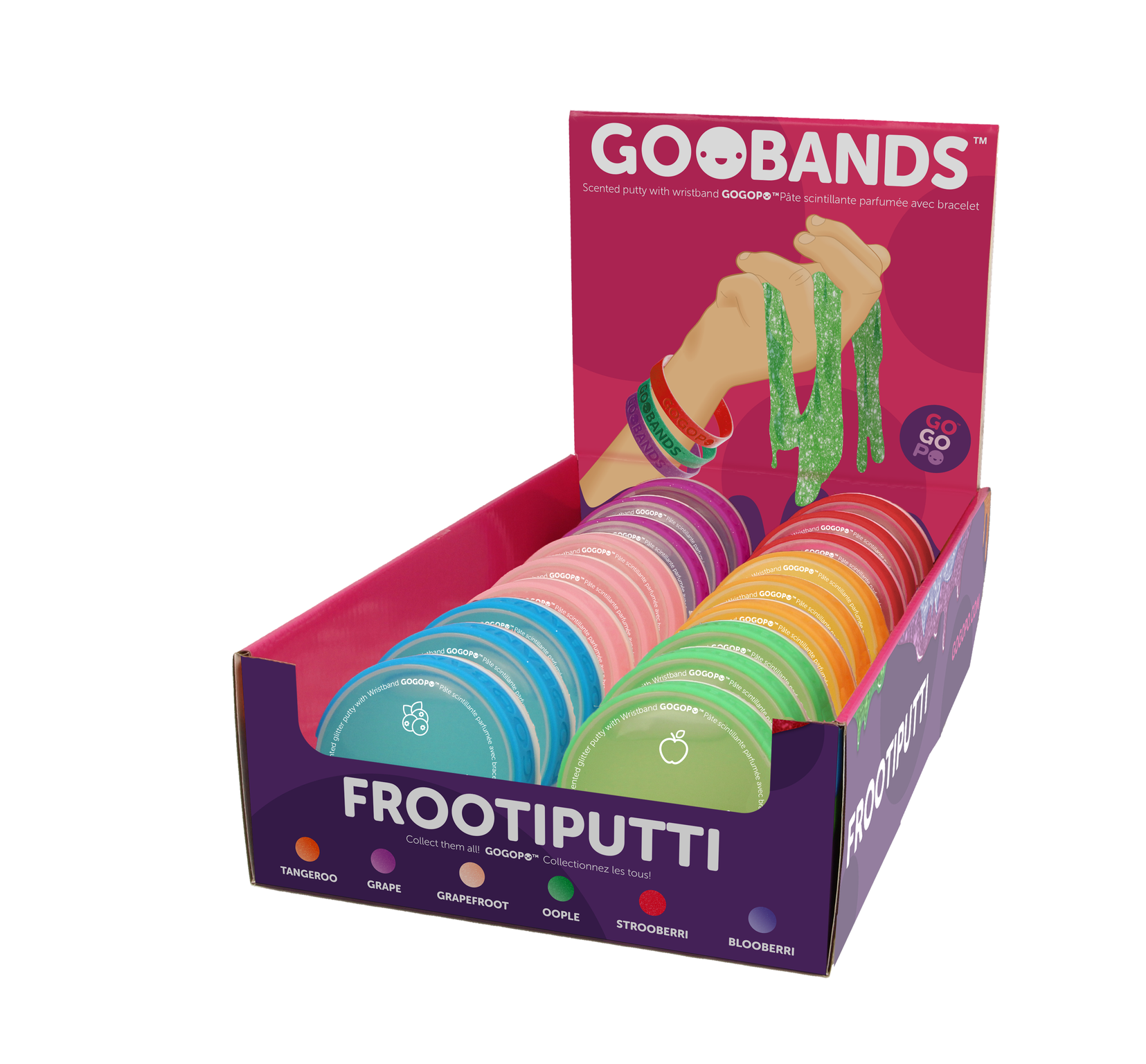 Goobands Scented Glitter Putty With Wristband