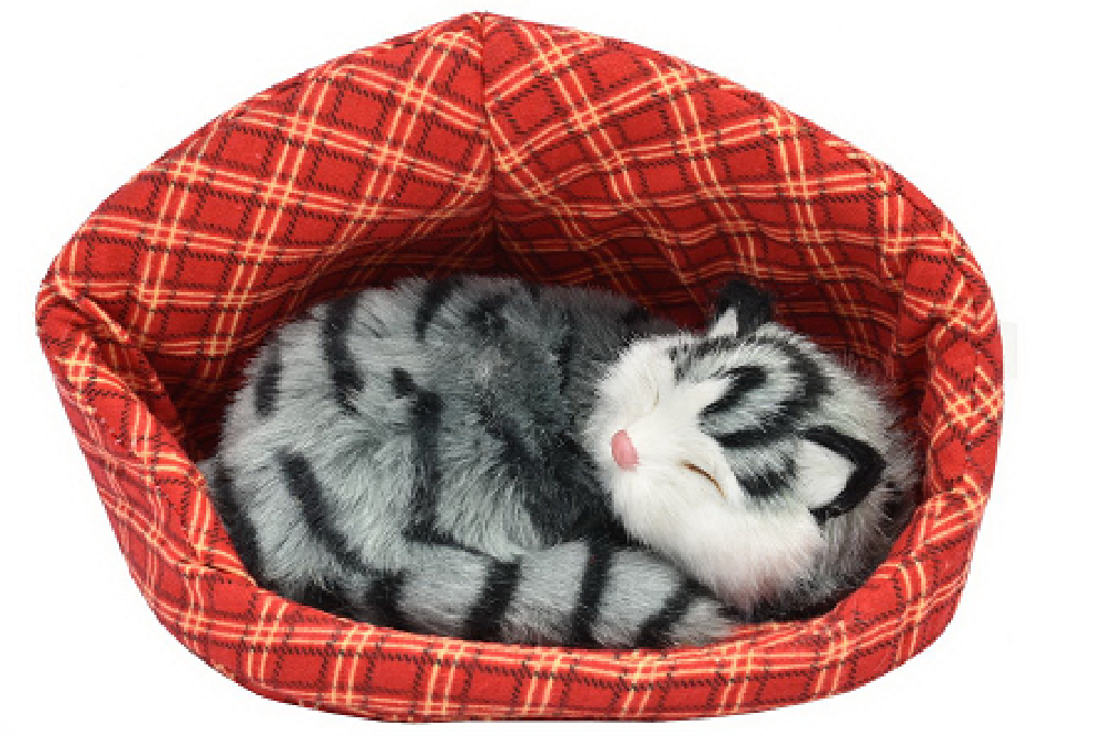Kandytoys Cat In a Basket With Sound - 3 Designs