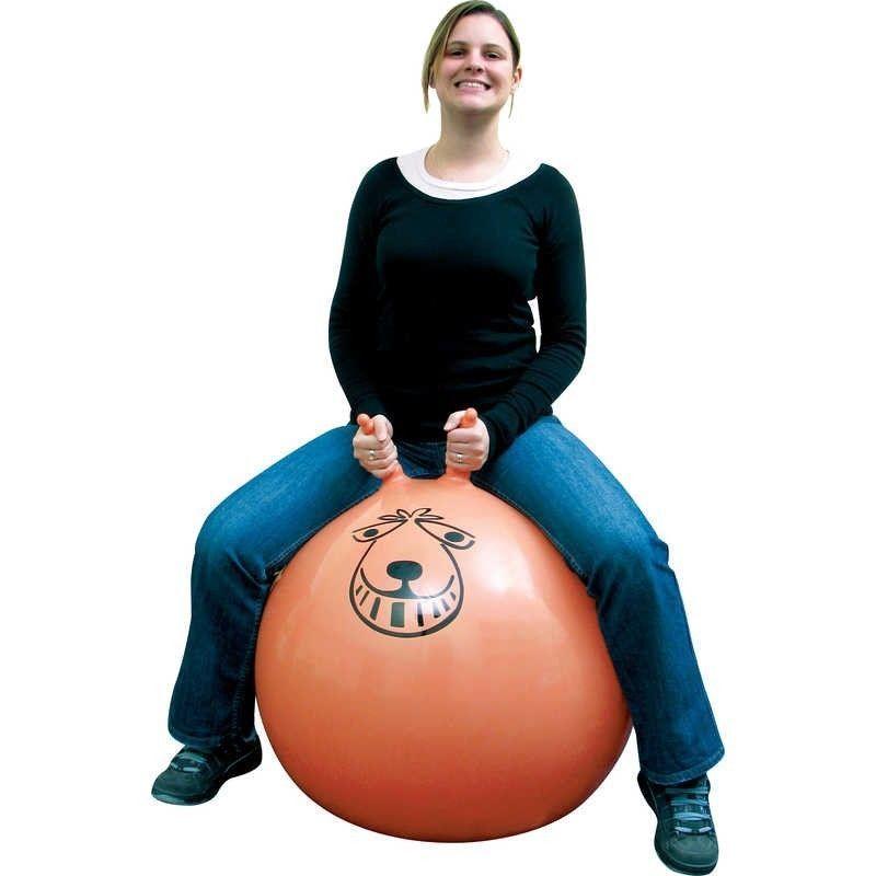 Giant Space Hopper With Model