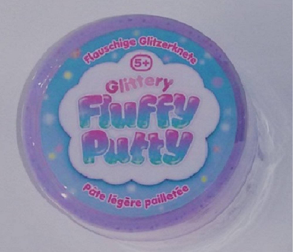Glittery Fluffy Putty